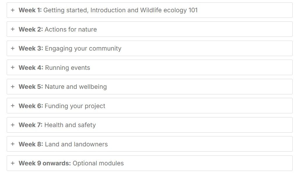 Nextdoor Nature Pioneers Programme. Scottish Wildlife Trust.